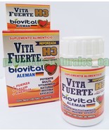 Vita Fuerte Biovital Aleman *Fuerza*Energia*Salud 100%Natural Cont.100Tab - $19.79