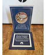 Franklin Mint Star Trek TNG 30th Anniversary Proof w/ Stand &amp; COA – Rare - $3,546.42 MXN