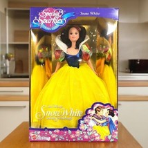 Vintage Snow White Barbie Special Sparkles Collection Doll 1994 Mattel T... - $19.30