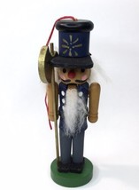 Vintage Nutcracker Style Guard Christmas Tree Ornament Mouth Moves 4.5&quot; - $20.00