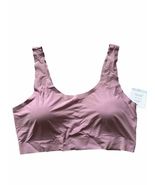 Tranquil &amp; True LASER LOUNGE BRA ROSE Pink  Scoop Neck Pull Over Soft Si... - $17.93 CAD