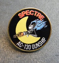 SPECTRE AC-130 GUNSHIP ATTACK AIRCRAFT LAPEL PIN BADGE 1 INCH - £4.49 GBP
