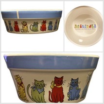 Signature Housewares MY FRIENDS 2-Cat-Dog Food Bowl Room Creative Water ... - £27.69 GBP