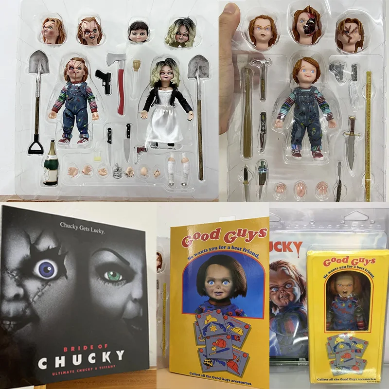 Neca Chucky Good Guys Action Figure He Wants You Be A Best Friend Child&#39;s Play - £30.99 GBP+