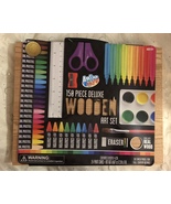 Anker Art 150 Piece Deluxe Wooden Art Set Oil Crayons Markers Paint Pale... - £23.58 GBP