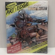 Crayola Art With Edge Star Wars The Mandalorian 28 Pages + 1 Poster Sealed New! - £6.51 GBP