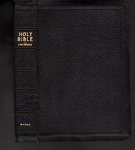 The Holy Bible Containing Old And New Testaments - Genuine Morocco Leath... - £79.12 GBP