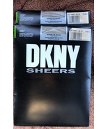 Vintage Donna Karan Dkny Sheers Hosiery Pantyhose PEBBLE 115 Sz M NWT Lot 2 - $27.35 CAD