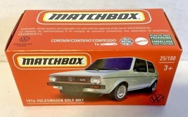 New Mattel HFV33 Matchbox Power Grabs 1976 Volkswagen Golf MK1 Die-Cast Vehicle - $9.36