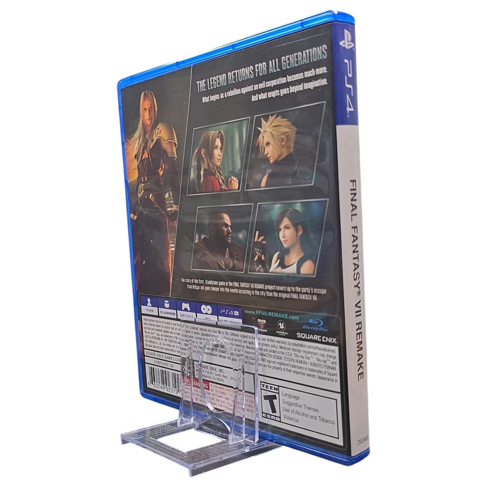 Final Fantasy VII Remake For Sony PlayStation 4 Item image 7