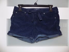 7 For All Mankind Dark Blue Draw String Shorts Size 26 Women's EUC - $22.50