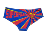 DC COMICS SUPERMAN Women&#39;s Sexy Underwear Blue Red Superhero Large NEW W... - $11.05