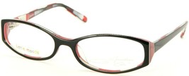 New Jonathan Cate My Wish Blk /AMB Black Eyeglasses Glasses Frame 52-16-130mm - $29.70