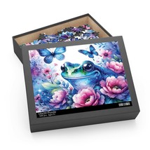 Personalised/Non-Personalised Puzzle, Frog, awd-409, (120, 252, 500-Piece) - £19.94 GBP+