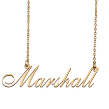 Marshall Custom Name Necklace Personalized for Mother&#39;s Day Christmas Gift - £12.57 GBP