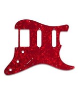 Red Pearl Hum Single Single Replacement Pickguard For Fender® Stratocaster® - $49.95