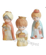 HOMCO Wise Men Wisemen Figurine Trio Set Childrens Nativity Gifts For Ba... - £22.34 GBP