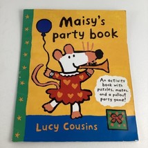 Maisy&#39;s Party Book Activity Puzzles Mazes Pullout Party Game Vintage 1999 - £11.42 GBP