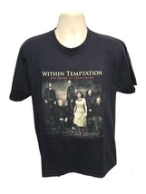 2007 Within Temptation Tour Adult Large Black TShirt - £21.97 GBP