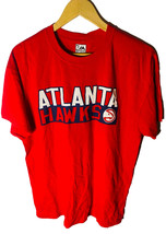 Majestic Hombre Atlanta Hawks Al Horford a Medida de Manga Corta Camiseta L Rojo - £11.81 GBP