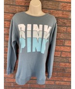 Victoria&#39;s Secret Pink Sweatshirt XS Long Sleeve Shirt Top Workout Athle... - $12.35