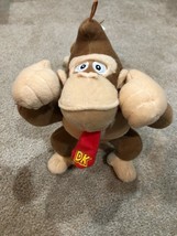Super Mario Bros Nintendo DK Donkey Kong Plush Stuffed Toy Collectible G... - $9.49