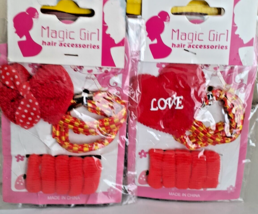 Magic Girl 8 Pack Red Hair Accessory Set UK - £4.92 GBP