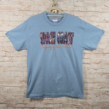 Vintage Men’s Graphic T-Shirt Medium Bluish Gray Space Coast Odyssey of ... - $17.31