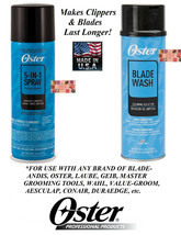 Oster Wash Dip&amp;5 In 1 Coolant Spray Lubricant Clipper Blade Care Cl EAN Ing Kit - $39.99