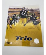 pittsburg steelers 8x10 photo the trio 2001 Bell 97 Bailey 94 Hampton 98... - £7.79 GBP