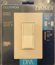 Lutron Dimmer DV-603PH-LA, Diva, p/n 400-2114, UPC: 027557507127, night light - £13.78 GBP