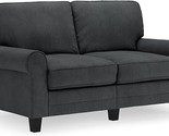 Serta Copenhagen 61&quot; Loveseat - Pillowed Back Cushions and Rounded Arms,... - £410.04 GBP