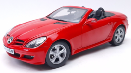 1:18 WELLY MERCEDES SLK350 RED ROADSTER DIECAST - £33.07 GBP