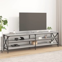 TV Cabinet Grey Sonoma 180x40x50 cm Engineered Wood - £50.66 GBP