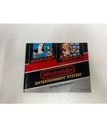 Nintendo NES Super Mario Bros / Duck Hunt Instruction Manual Booklet Onl... - $5.46 CAD