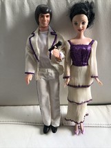 1977 Donny Osmond Doll Deepest Purple #9817 Marie Osmond Gown - £38.87 GBP