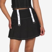 TRIPP/Royal Bones Black and White Skater Skirt Daang Goodman Size Medium... - $39.00