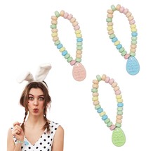 Easter Egg Candy Bracelet Multicolor Fruit Flavored Chewables for Party ... - £16.69 GBP