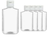 Hear Clear PQS 4 OZ Refillable Travel Bottles Flip-Top Cap - Liquids/Gel... - £4.40 GBP+