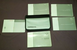 2007 Nissan Versa Owner&#39;s Owners Manual &amp; Supplemental Documents with OEM Case - £11.60 GBP