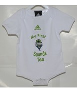 Adidas MLS Seattle Sounders FC White 12 Month Baby One Piece - £11.79 GBP