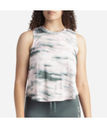 Danskin Women&#39;s High-Neck Sleep Tank Top Soft Rayon Size XL Misty Jade - £13.40 GBP