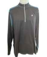 SB Tech Black Long Sleeve 1/4 Zip Pullover Size 2XL - €20,23 EUR