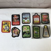 Lot Of 9 Topps Wacky Pack Stickers - 2013-2014 Excellent Condition No Do... - $10.99