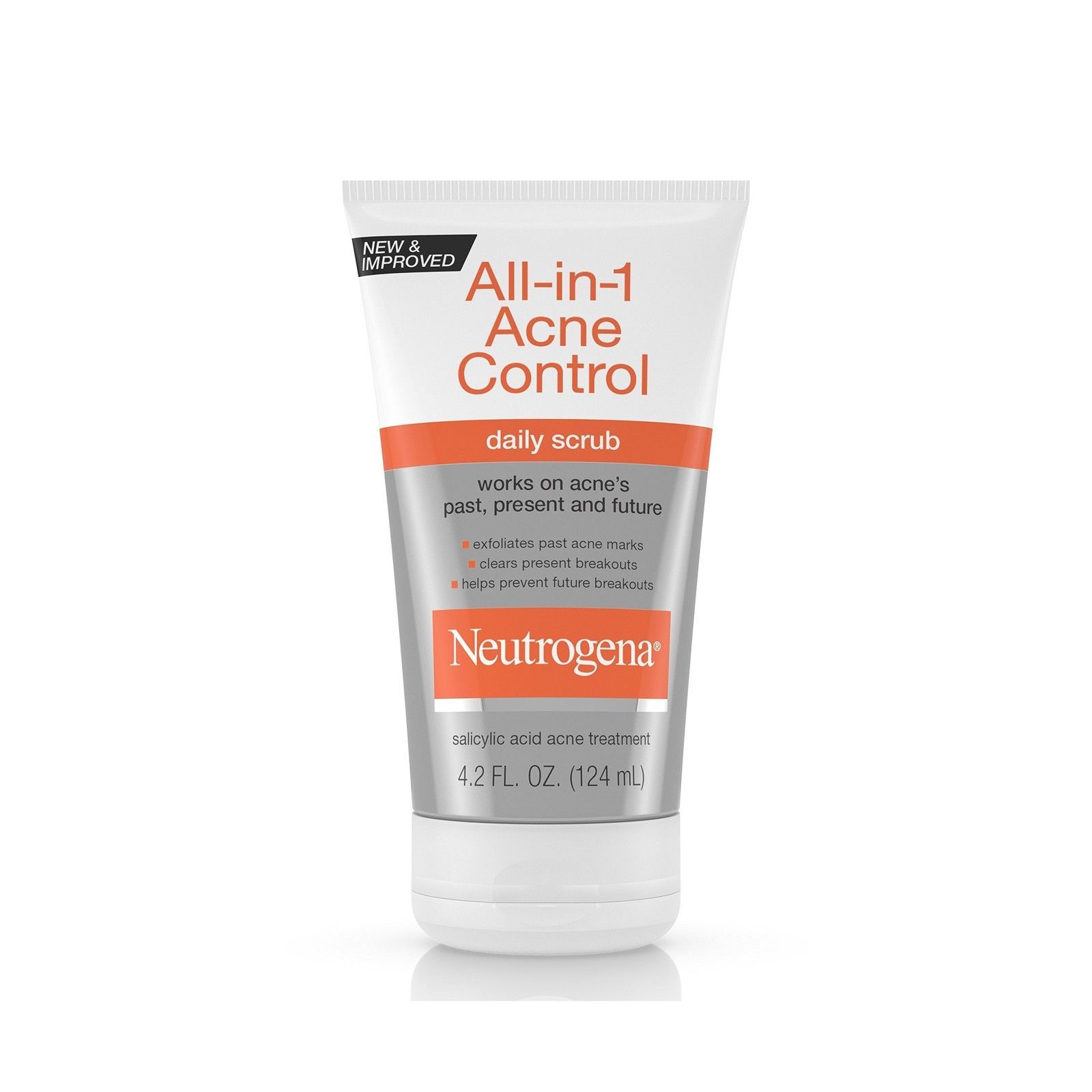 Neutrogena All-In-1 Acne Control Daily Scrub Acne Treatment 4.2 Fl. Oz. - NEW - $30.45