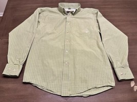 Ariat Pro Series Mens Long Sleeve Button Down Shirt Sz.Small/Yellow-Blue... - $25.00