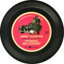 VTG45 Jimmy Clanton Teenage Millionaire United Artist MOVIE1961 FLEXI-DISC Swamp - £7.20 GBP