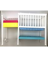 2018 Mattel Barbie Dream House Nursery Crib &amp; Changing Table Replacement... - $6.95