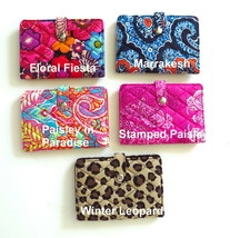 Vera Bradley Travel Wallet Passport Cover Slim Choice of Patterns NWT - £24.66 GBP