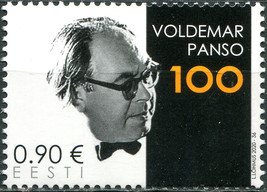 Estonia 2020. The 100 years of the Birth of Voldemar Panso (MNH OG) Stamp - £2.13 GBP
